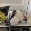 Vintage Pattern Crossbody Bags For Women Shoulder Shell Bag Trend Small Purse And Handbag Luxury Designer Female Square Bag Women's Bag