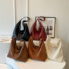 2-Piece Women's Shoulder Tote & Matching Clutch Bag Set