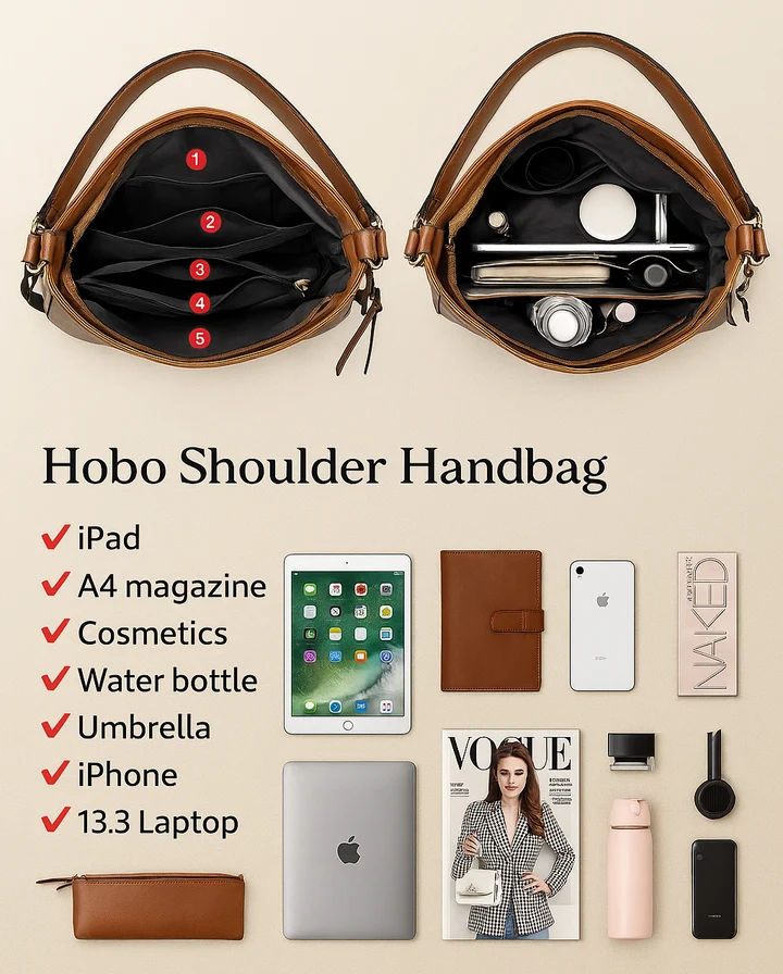 Handbag interior and everyday storage